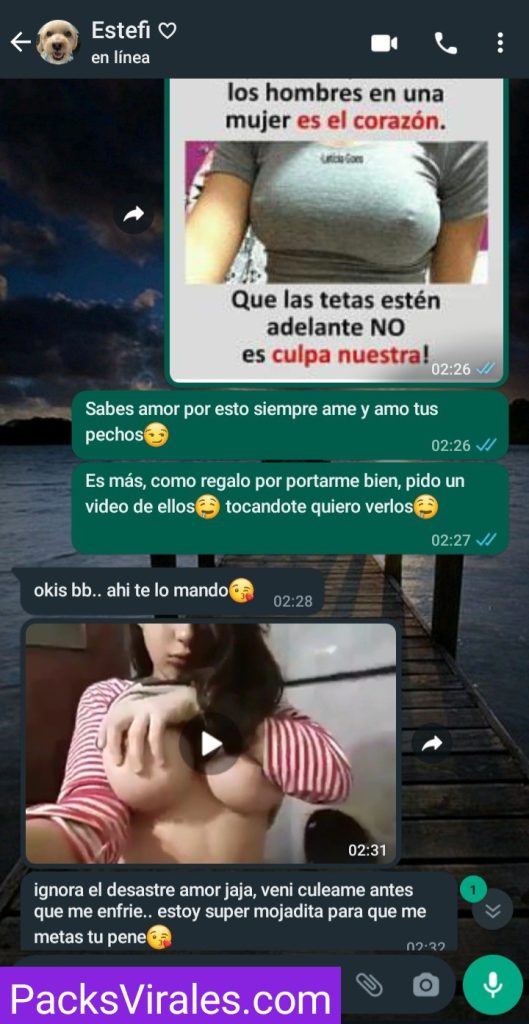 Estefani Pasa El Pack Fácil Y Rápido 10