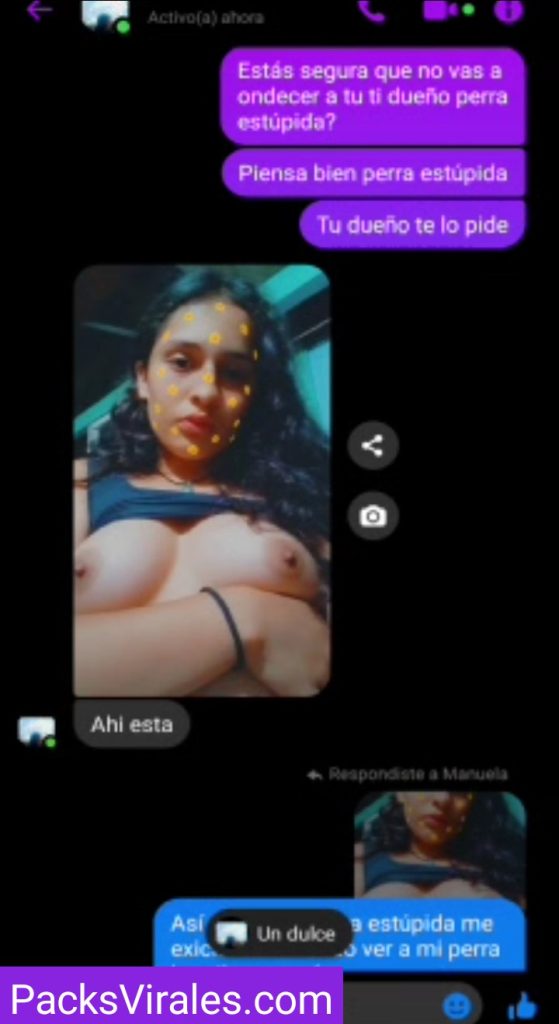 Morra le encanta ser sumisa y humillada + Chats + Nudes & 3 Videos 10