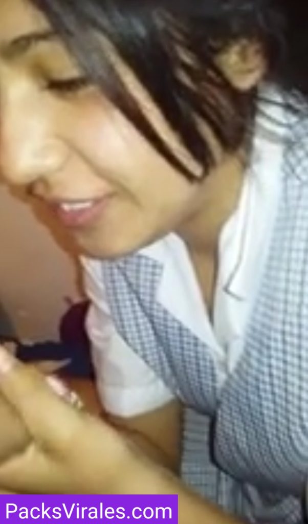 Colegiala Le Gusta La Verga Y Tragar Lechita 10