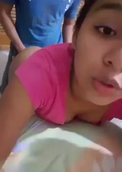 Morrita De Tetas Pequeñas Se Graba Con Su Vato 14