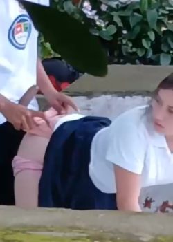 Linda estudiante se lo entierran en el cementerio 15